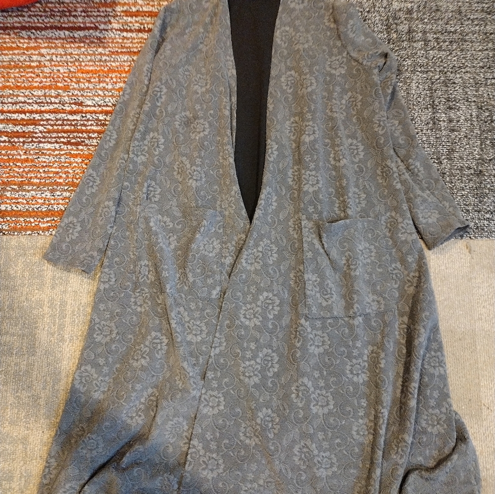 Gray LuLaRoe Cardigan